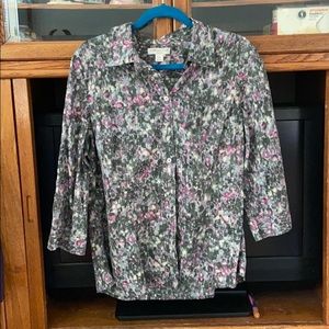 Quarter sleeve blouse